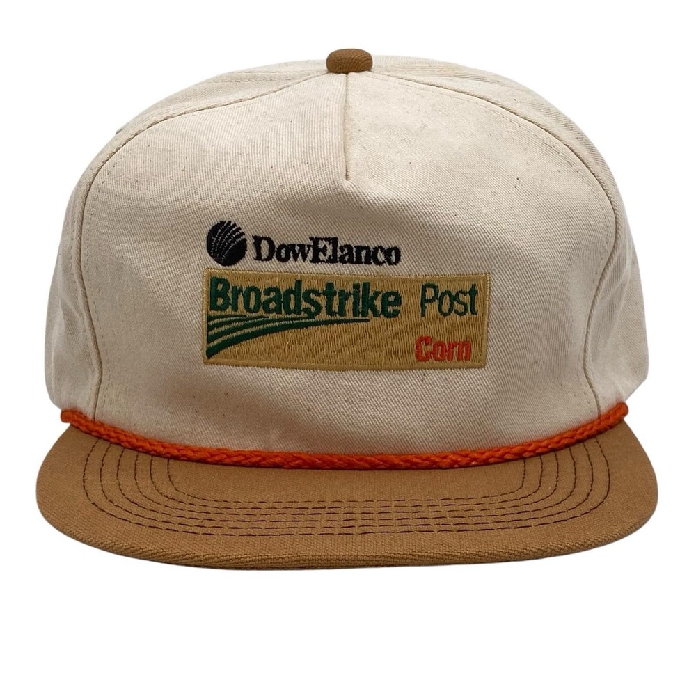 Vintage K-Products‎ DowElanco Broadstrike Post Corn Snapback Trucker Hat